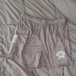 Men's Black Athletic Shorts